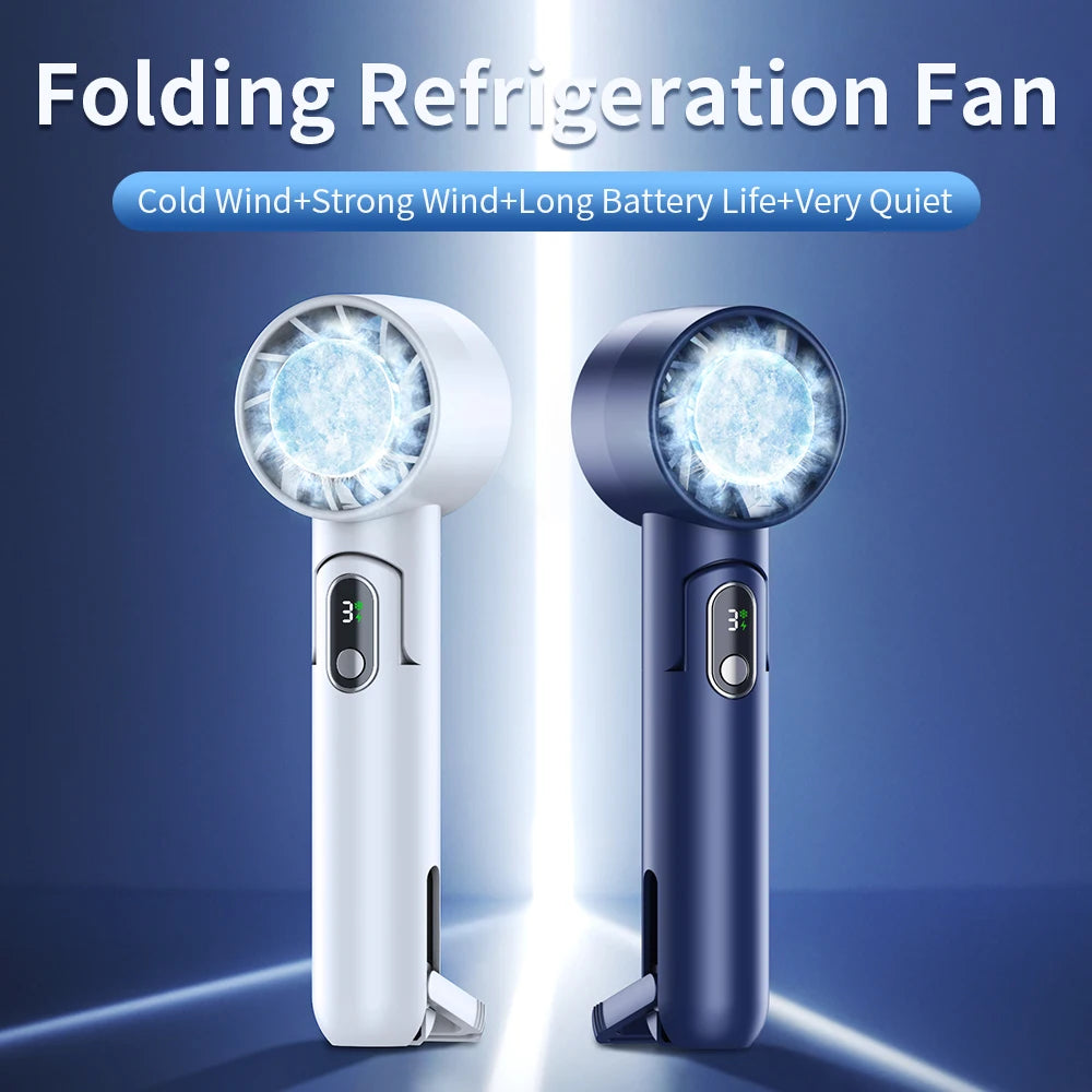 Portable Semiconductor Refrigeration Handheld Fan