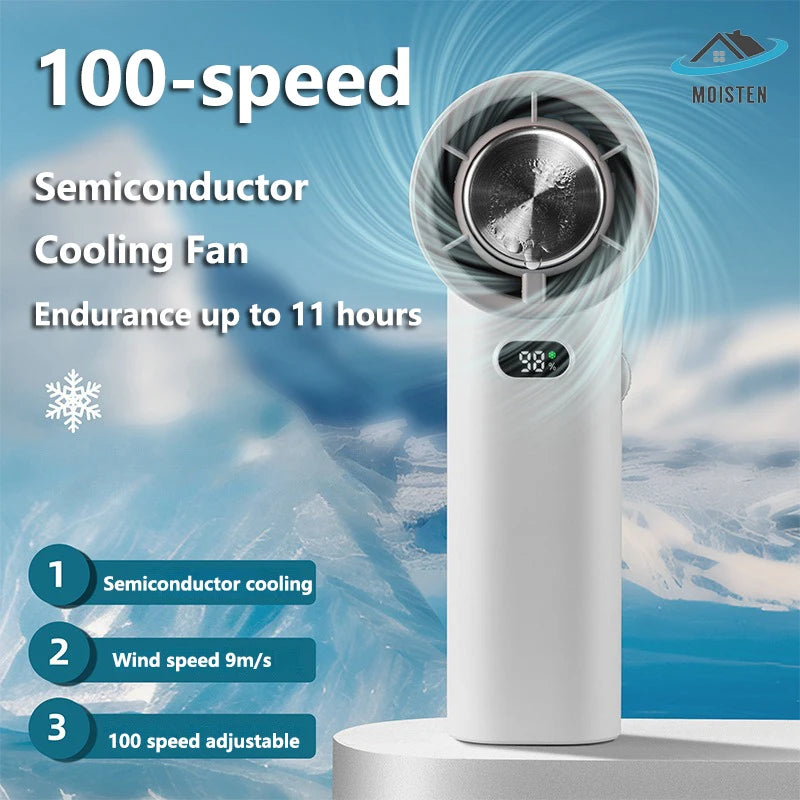 100-speed Adjustable Mini Cooling Fan