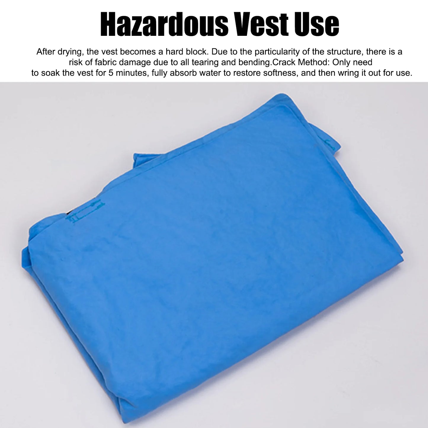 Summer Cooling Vest Heatstroke Prevention Evaporative Ice Cooling Vest