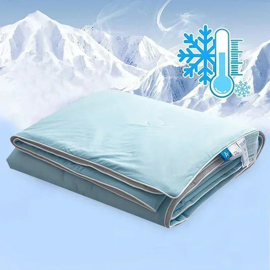 Sumer Cooling Blanket with Double Side Cold & Cooling Fabric