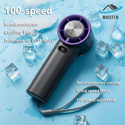 100-speed Adjustable Mini Cooling Fan